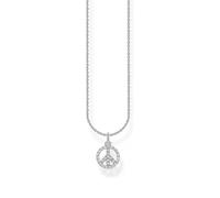 THOMAS SABO, ,Accessories ,Donna ,Grigio ,ONE SIZE Charm Club Peace Necklace