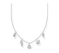 THOMAS SABO, ,Accessories ,Donna ,Grigio ,ONE SIZE Collana con creature marine color argento