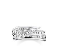 Thomas Sabo Anelli 925 Sterling Silver Zirconia Misura dell'anello 52 TR2283-051-14-52