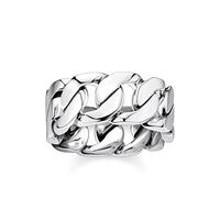 THOMAS SABO Anello a maglie in argento Sterling 925, annerito, argento Sterling 925 annerito, non disponibile