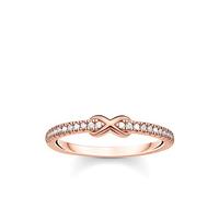 Thomas Sabo Anello da donna argento 925 22 zirconi 50 oro rosa 32017880