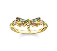 Thomas Sabo Anello da Donna Argento Sterling 925 Placcato Oro TR2383-315-7-52 12