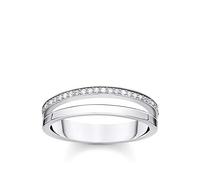 Thomas Sabo Anello da donna doppia fila in argento sterling 925 TR2316-051-14