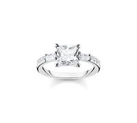 THOMAS SABO Anello da donna in argento sterling 925 TR2380-051-14, 52, metallo prezioso, Zirconia cubica