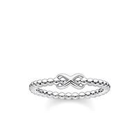 Thomas Sabo Anello in argento da donna con palline simbolo dell'infinito TR2320-001-21-52 misura dell'anello 52/16,6