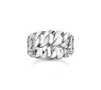 THOMAS SABO Anello largo con maglie in argento misura 58