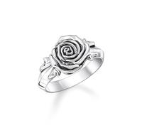 THOMAS SABO Anello rosa di mezzanotte, misura 56