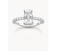 Thomas Sabo - Anello tonalità argento e bianco 50