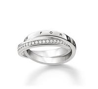 Thomas Sabo Anello Zirconia Cubica da Donna Argento 925