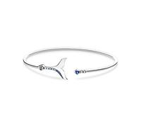 THOMAS SABO AR109-644-1, bracciale da donna con rocce blu, 16 cm, argento Sterling, zirconia cubica, 16 cm, Argento sterling, Zirconia cubica