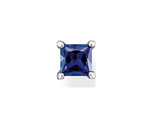 Thomas Sabo boucles d'oreilles simples avec pierre bleue argent sterling 925 H2233-699-32, En Storlek