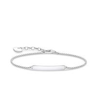 Thomas Sabo Bracciale classico argento con ponte