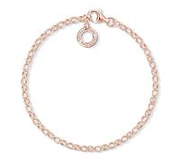 Thomas Sabo Bracciale con Ciondoli da Donna Classico in Oro Rosa Argento Sterling 925 X0243-415-40