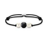 THOMAS SABO - Bracciale con perle nero- bianco A2076-451-11-L22V - - Accessories - Donna - Nero - ONE SIZE