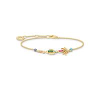 Thomas Sabo Bracciale da Donna Argento Sterling 925 Placcato Oro A2150-488-7-L19V