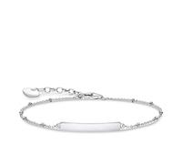 Thomas Sabo Bracciale da donna in argento 925 32017935, 19 cm, Argento sterling, Non pertinente.