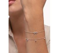 Thomas Sabo - Bracciale in argento sterling 925 con simbolo dell'infinito 19 cm
