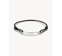 Thomas Sabo Bracciale in tessuto nero, 14-24 cm