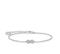 Thomas Sabo Bracciale Infinity oro rosa, argento sterling 925, lunghezza 16-19 cm