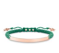 Thomas Sabo Bracciale Placcato Oro Rosa 18 Carati da Donna Argento Sterling 925