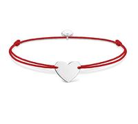 Thomas Sabo Bracciale Rosso da Donna Argento Sterling 925