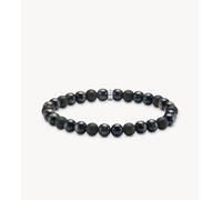 Thomas Sabo - Bracciale tonalità argento, nero e blu 19 cm