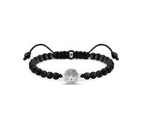 Thomas Sabo - Braccialetto argento sterling Non un gioiello Donna, Nero, 22cm - A2049-811-11-L22V