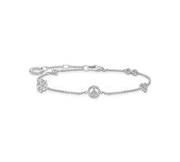 Thomas Sabo - Braccialetto argento sterling zirconia_cubica Donna, Argento, one size - A2039-051-14-L19V