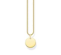 Thomas Sabo - Catena per collana argento sterling Non un gioiello Donna, Oro, 45cm - KE1958-413-39-L45V