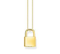 Thomas Sabo - Catena per collana argento sterling Non un gioiello Donna, Oro, 45cm - KE2130-413-39-L45V