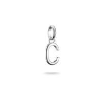 Thomas Sabo Charm Club Connect CC1209-001-21 - Ciondolo a forma di lettera C, in argento 925 riciclato
