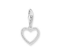 Thomas Sabo Charm Club 2203-051-14 - Ciondolo originale a forma di cuore con pietre bianche