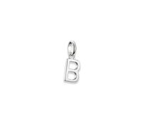 Thomas Sabo Charm Club Connect CC1208-001-21 - Ciondolo a forma di lettera B, in argento 925 riciclato
