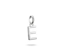 Thomas Sabo Charm Club Connect CC1211-001-21 - Ciondolo a forma di lettera E, in argento 925 riciclato
