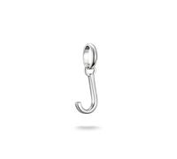 Thomas Sabo Charm Club Connect CC1216-001-21 - Ciondolo a forma di lettera J in argento 925 riciclato
