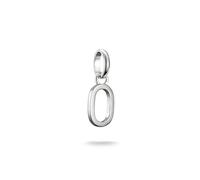 Thomas Sabo Charm Club Connect CC1221-001-21 - Ciondolo a forma di lettera O in argento 925 riciclato