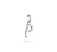 Thomas Sabo Charm Club Connect CC1222-001-21 - Ciondolo a forma di lettera P, in argento 925 riciclato