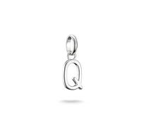 Thomas Sabo Charm Club Connect CC1223-001-21 - Ciondolo a forma di lettera Q in argento 925 riciclato