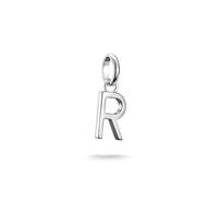Thomas Sabo Charm Club Connect CC1224-001-21 - Ciondolo a forma di lettera R in argento 925 riciclato