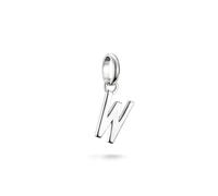Thomas Sabo Charm Club Connect CC1229-001-21 - Ciondolo a forma di lettera W, in argento 925 riciclato