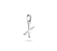 Thomas Sabo Charm Club Connect CC1230-001-21 - Ciondolo a forma di lettera X, in argento 925 riciclato