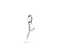 Thomas Sabo Charm Club Connect CC1231-001-21 - Ciondolo a forma di lettera Y in argento 925 riciclato