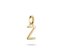 Thomas Sabo Charm Club Connect CC1232-413-39 - Ciondolo a forma di lettera Z 18k, in argento 925 riciclato