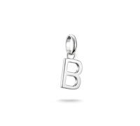 Thomas Sabo Charm Club Connect Ciondolo Charm Lettera Argento 925 Riciclato