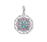 Thomas Sabo Charm Club Silver Mayan Calendar Charm Pendant Y0049-340-7