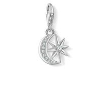 Thomas Sabo Charm Club Stella e Luna Pendente da Donna in Argento Sterling 925 1794-051-14