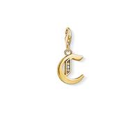 THOMAS SABO - Charm con Ciondolo Portalettera Lettera C oro 1609-414-39 - - Accessories - Donna - Grigio - ONE SIZE