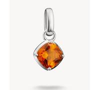 Thomas Sabo Connect Ciondolo Charm Birthstone Collection in Argento Sterling 925 Ottobre CC1338-699-6