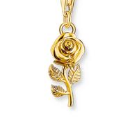 Thomas Sabo - Charm pendente in argento sterling 925 placcato oro giallo 18K One Size