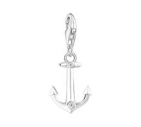 THOMAS SABO Ciondolo a forma di ancora con pietre in argento Sterling 925